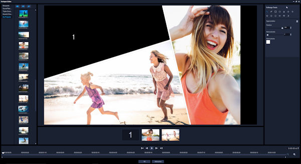 VideoStudio Ultimate 2018 Split Screen Video DE