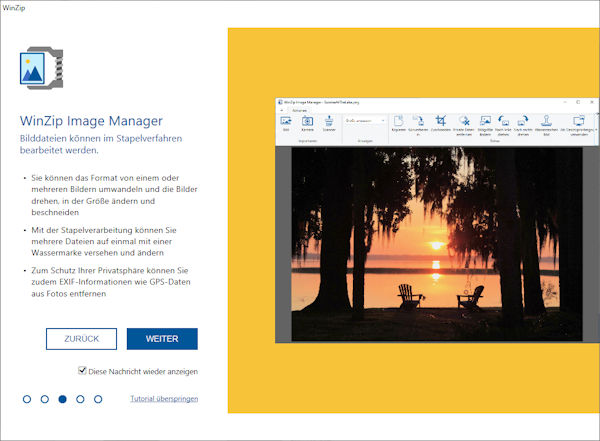 WinZip 26 Pro Image-Manager