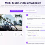 KI Text in Video umwandeln